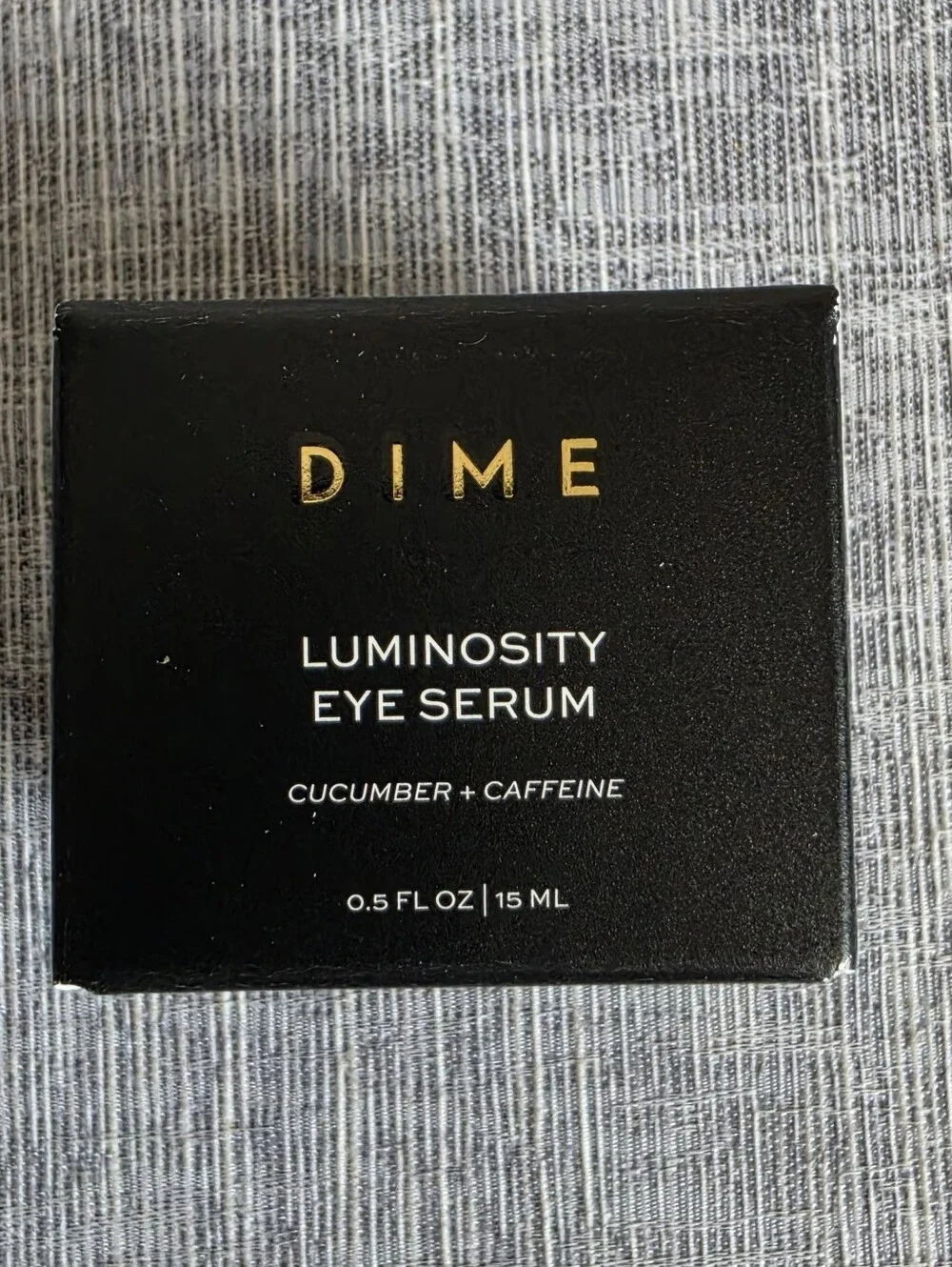 Dime Luminosity Cooling Eye Serum 0.5 Fl Oz /15ml New